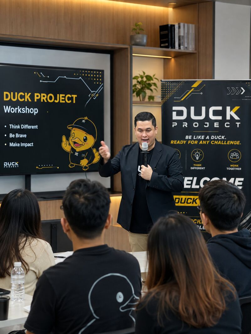 Facilitator เปิดเวิร์กช็อป DUCK PROJECT